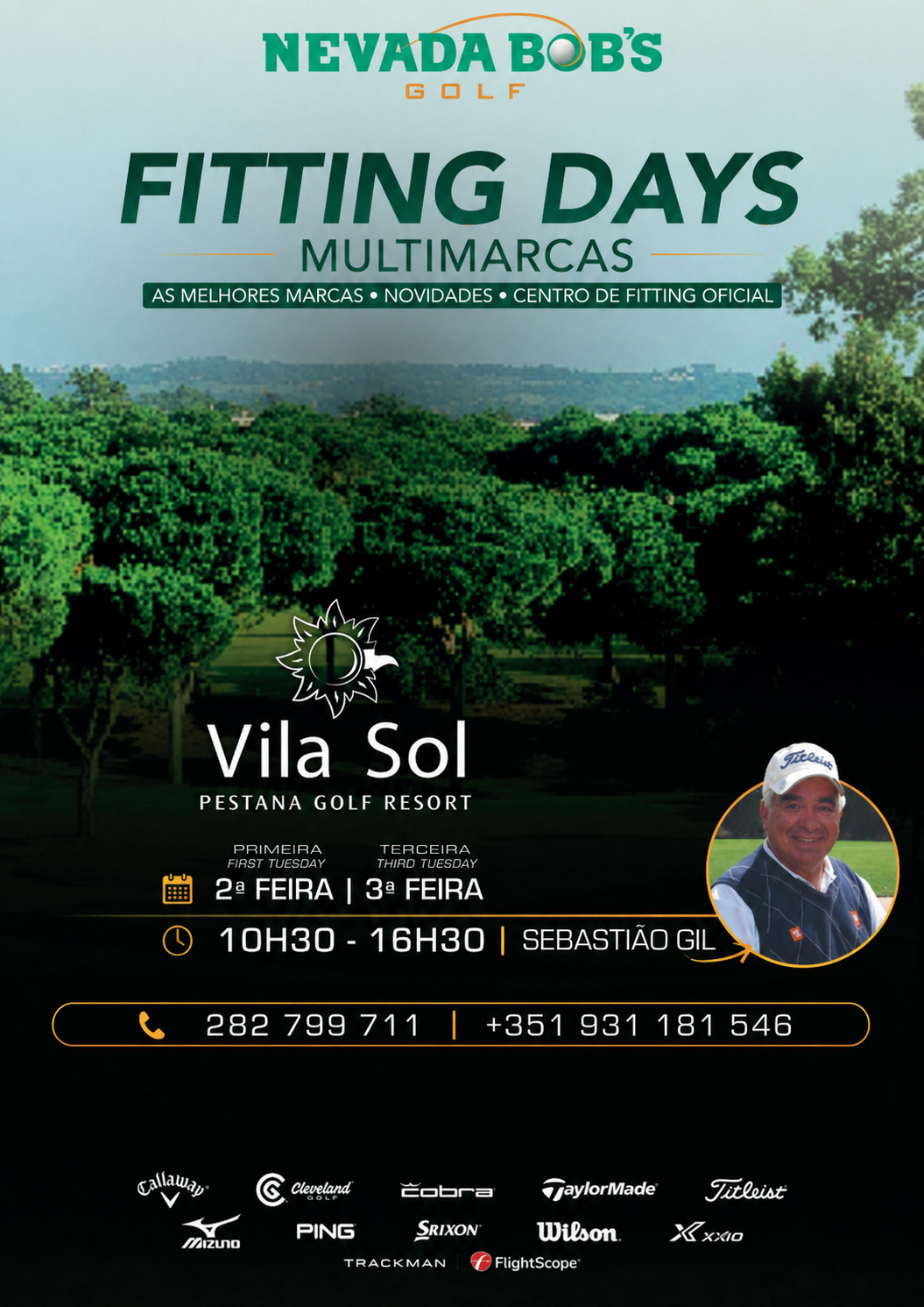 Vila Sol Golf Fitting Days